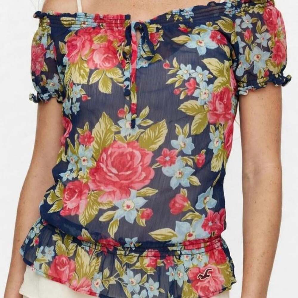 Hollister Co. Women's Multi Blouse